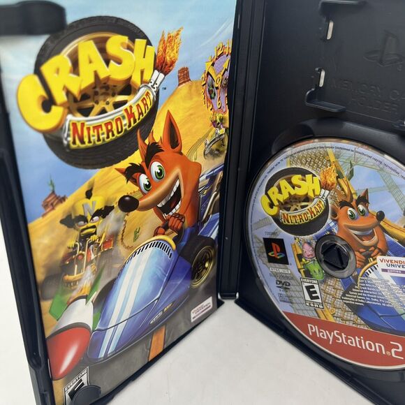 Crash Nitro Kart Sony PlayStation 2, 2003 PS2 Complete with Manual - Tested - Picture 7 of 9